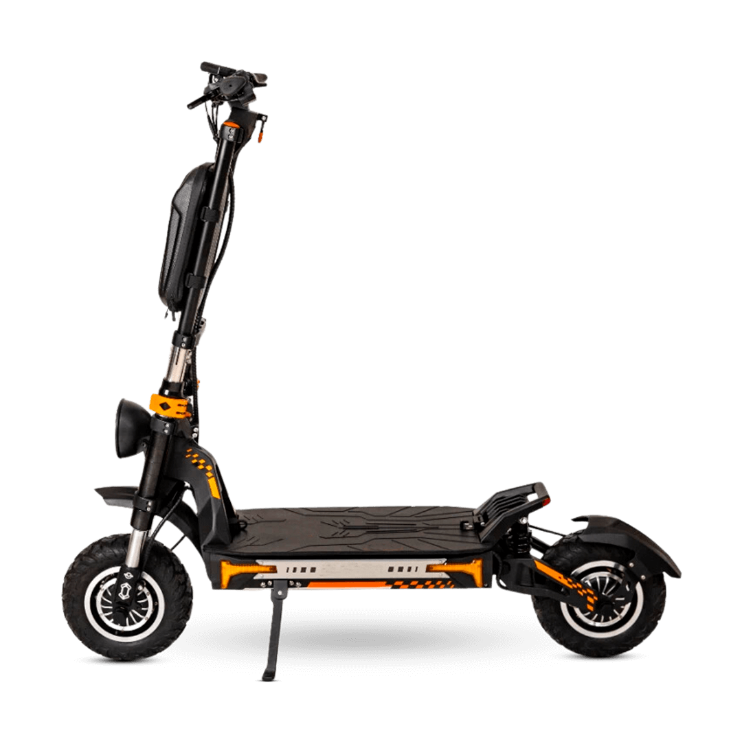 Electric Scooters ESS 12 MAX  in motion, highlighting its smooth ride and stability.